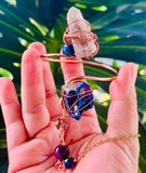 Peruvian Smokey Quartz Cosmic Copper Panja