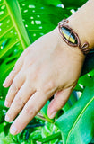 Golden Marquis Labradorite Cuff