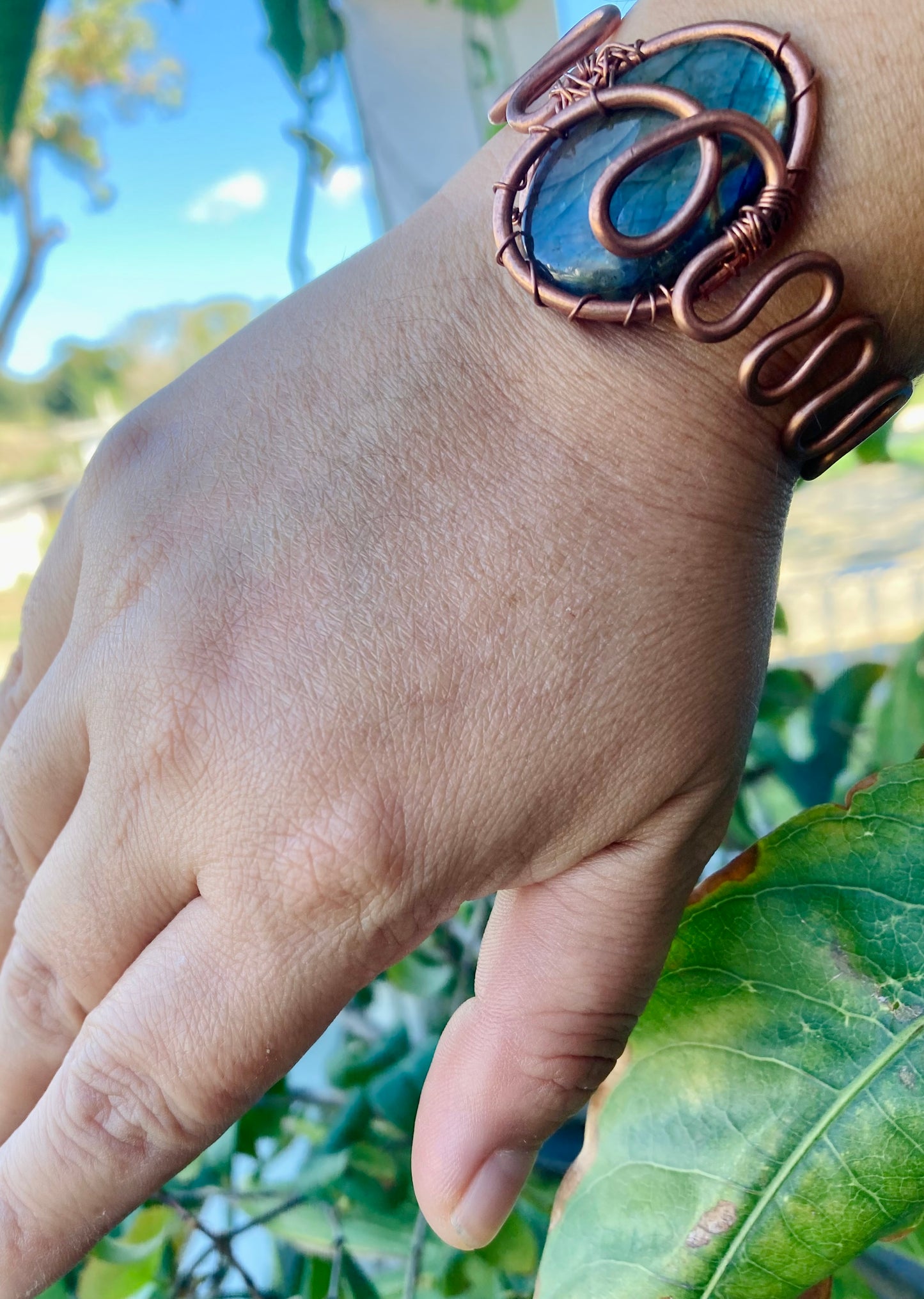 Labradorite Sky Cuff