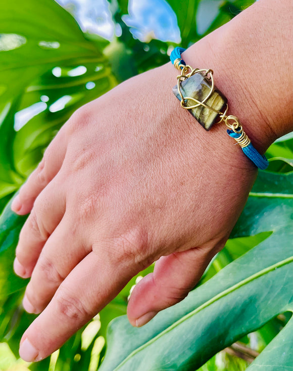 Labradorite Bungee Bracelets