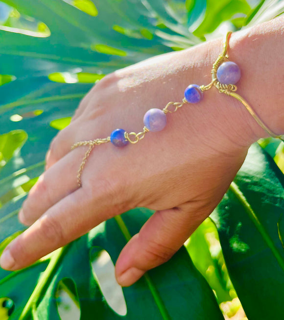Persian Chalcedony Brass Panja