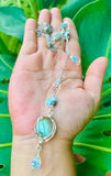Labradorite Larimar Lariat