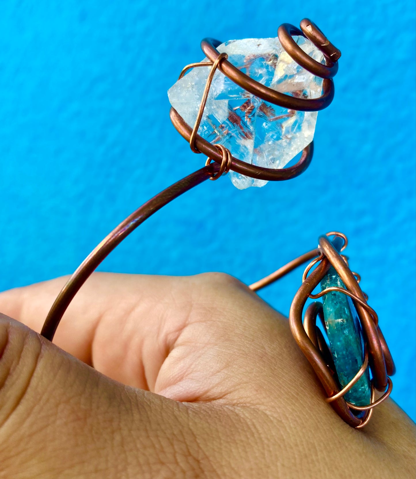 Toroidal Apophyllite Apatite Cuff