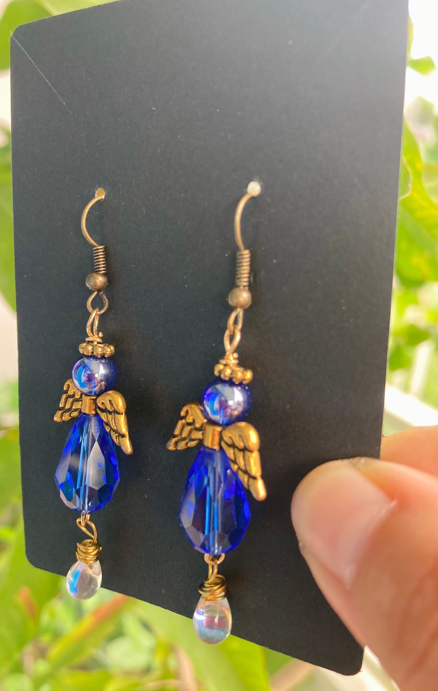 Blue Angel Earrings