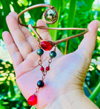 Pyrite Agate Adjustable Arm Cuff 💪