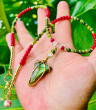 Triangle Roots Labradorite Necklace