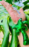 Rincon Aventurine Agate Palm Key Charm