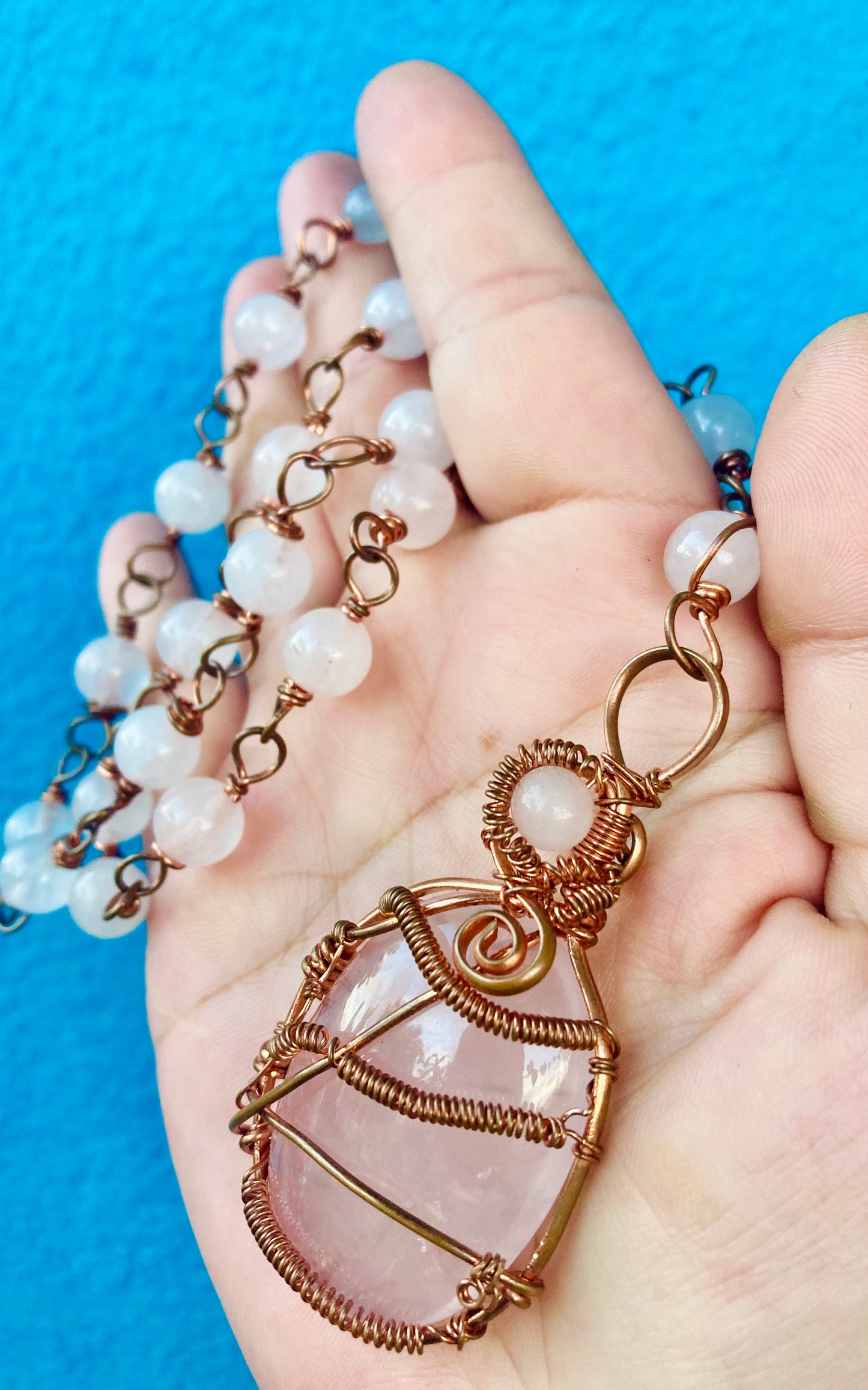 Rose Quartz Necklace