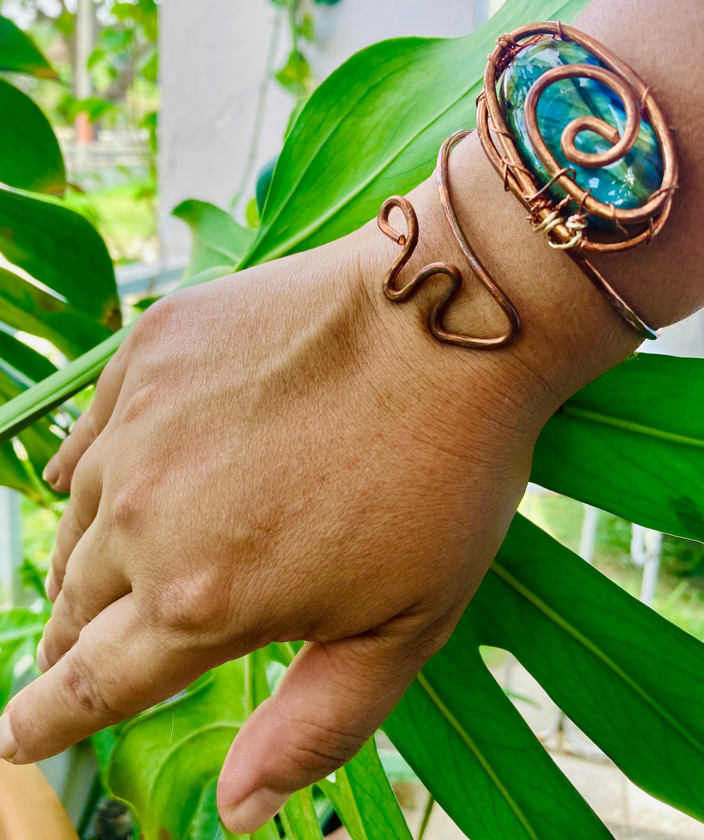 Mahi Labradorite Cuff