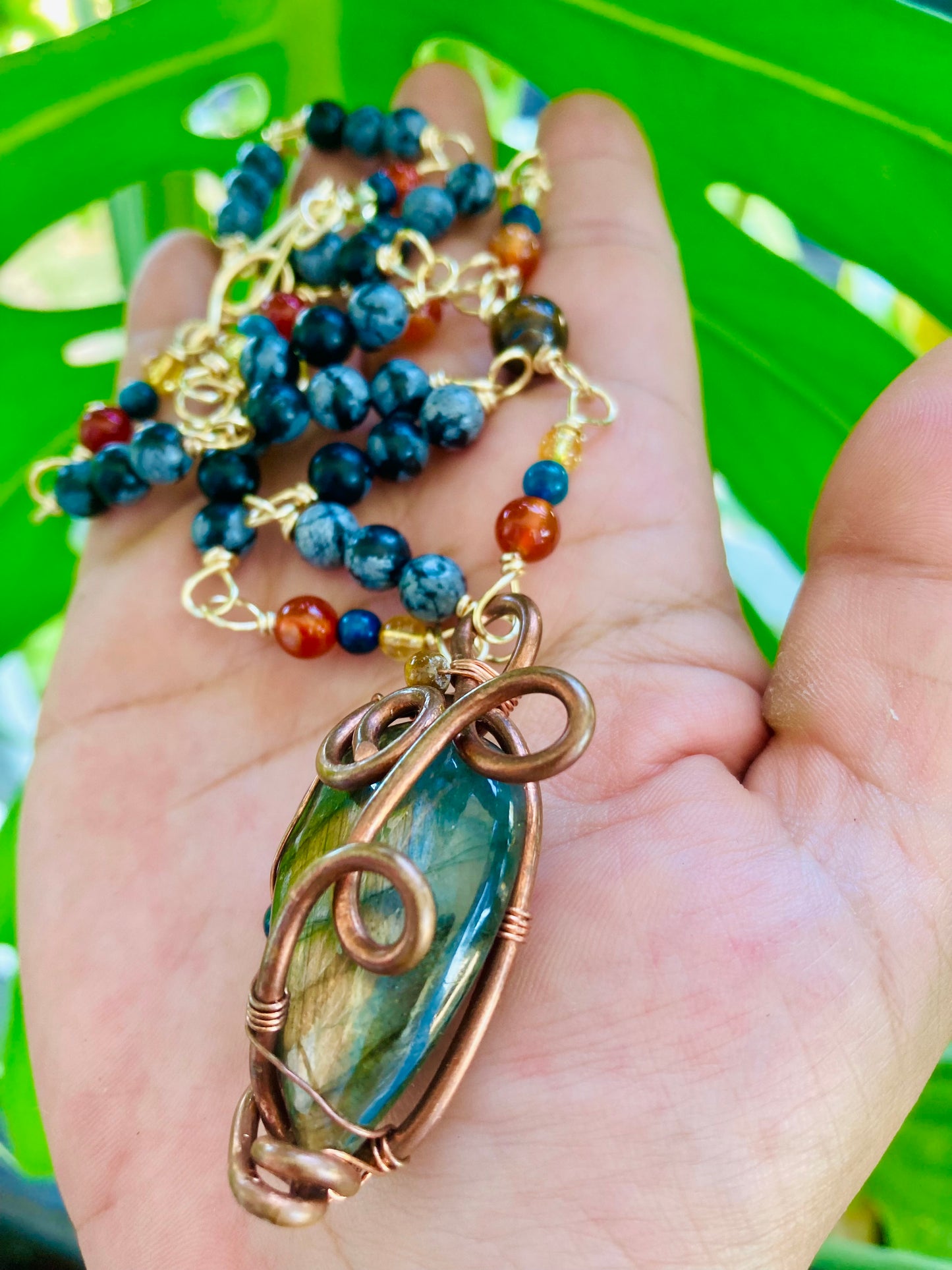 Sacred Labradorite Necklace