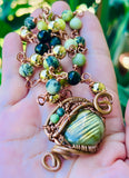 Jasper Labradorite Necklace
