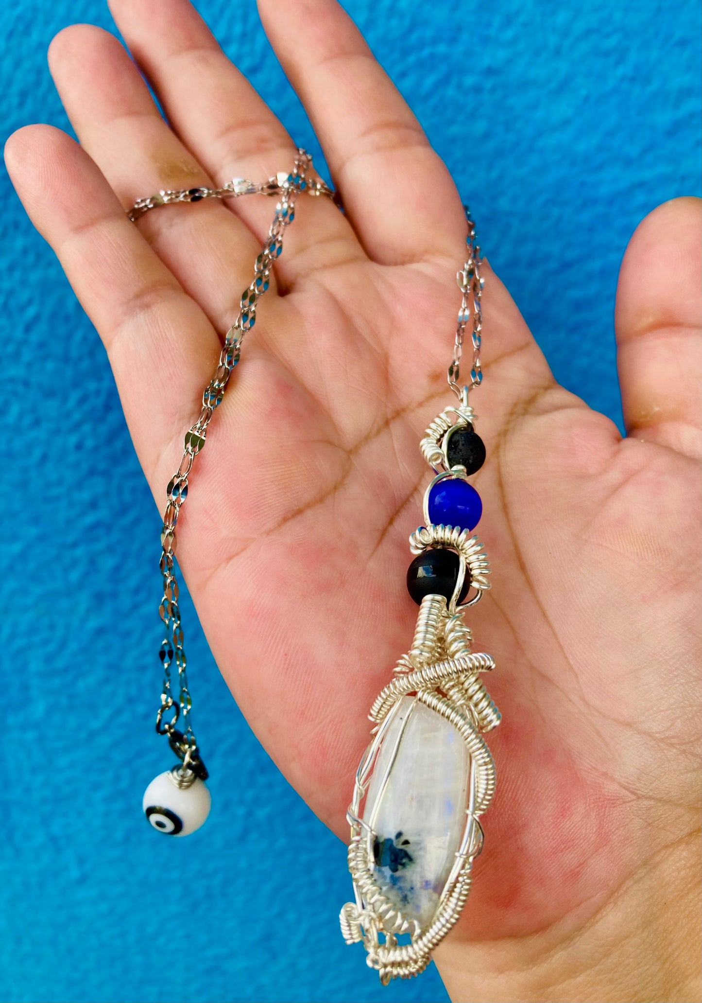 Moonstone Onyx Pendant