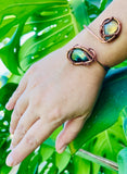 Double Portal Labradorite Cuff