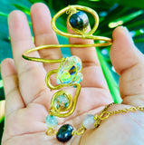 Protective Pearl Brass Panja