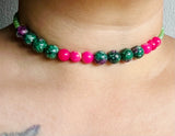 Watermelon Jasper Choker