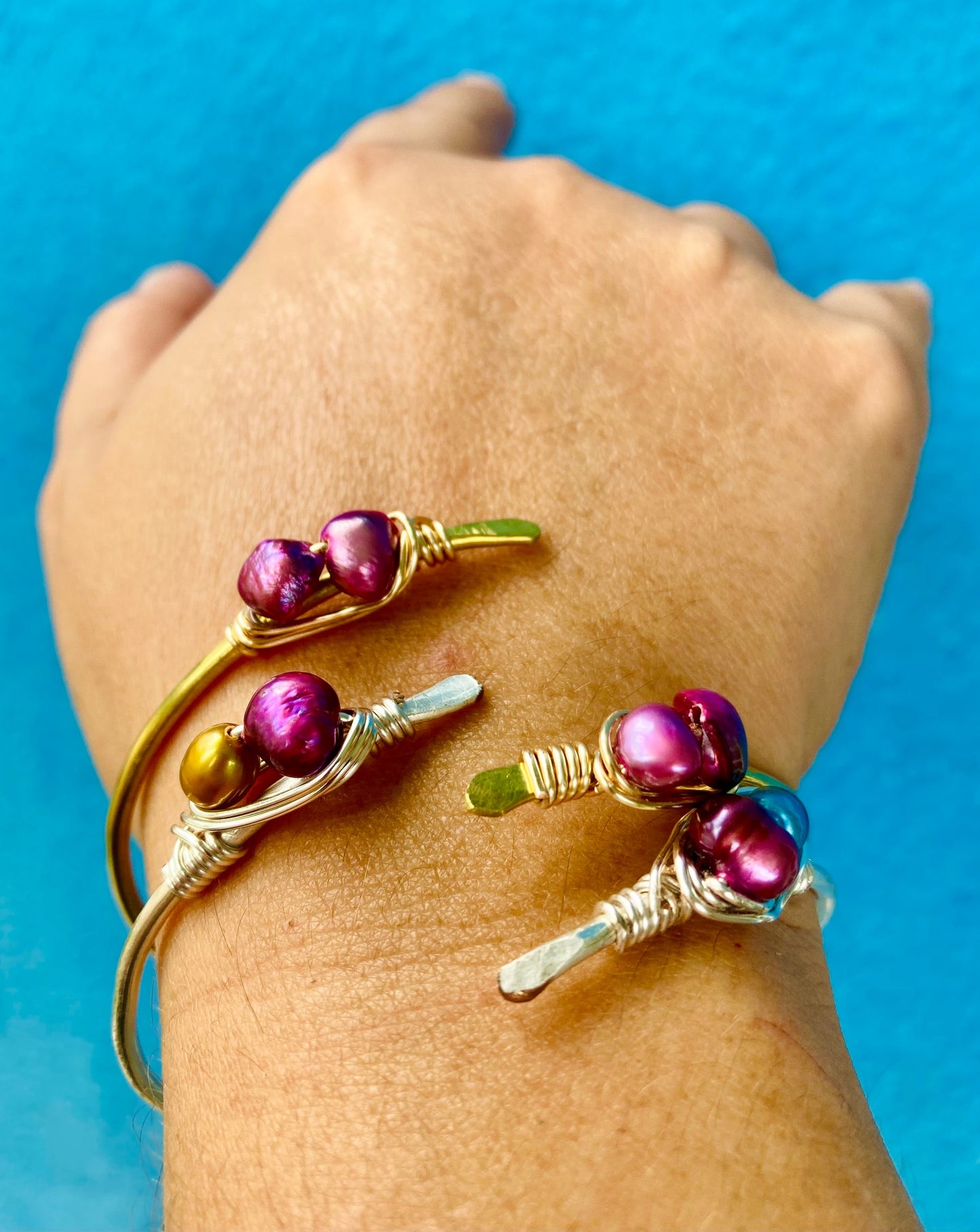 Fresh H2O Pearl Bangles