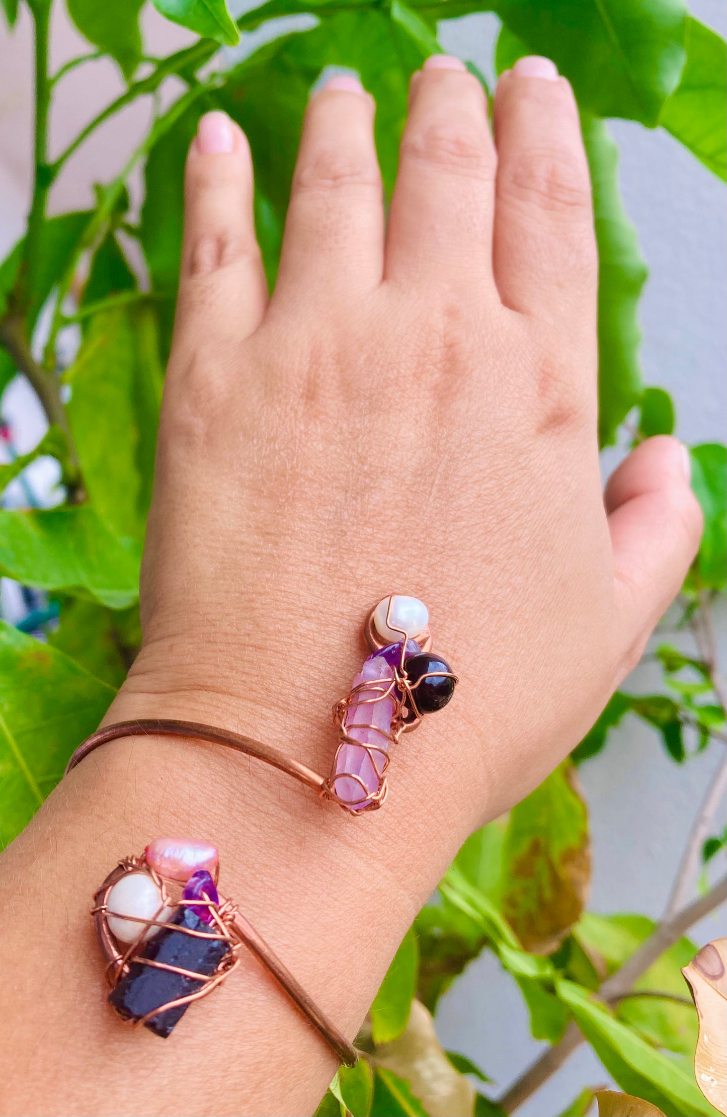 Tourmaline Angel Aura Cuff