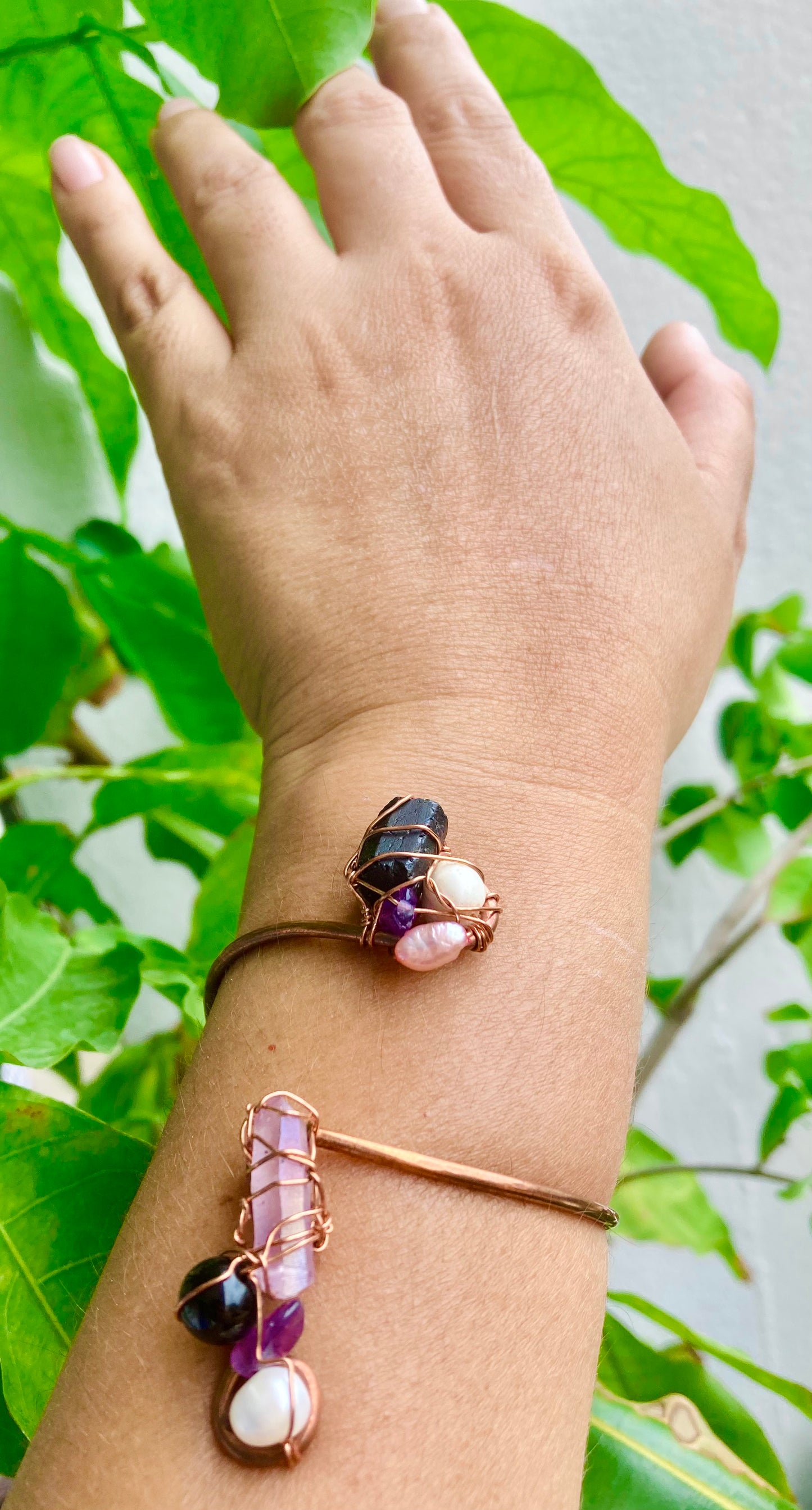 Tourmaline Angel Aura Cuff