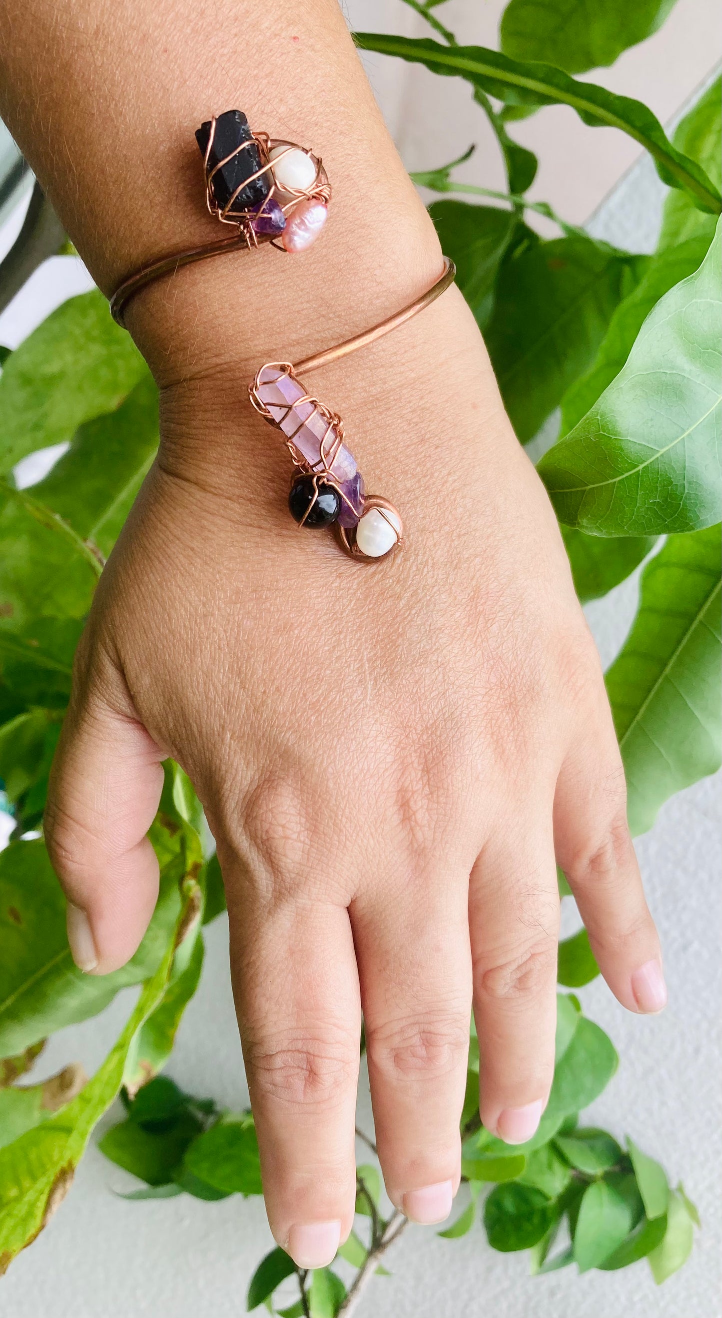 Tourmaline Angel Aura Cuff