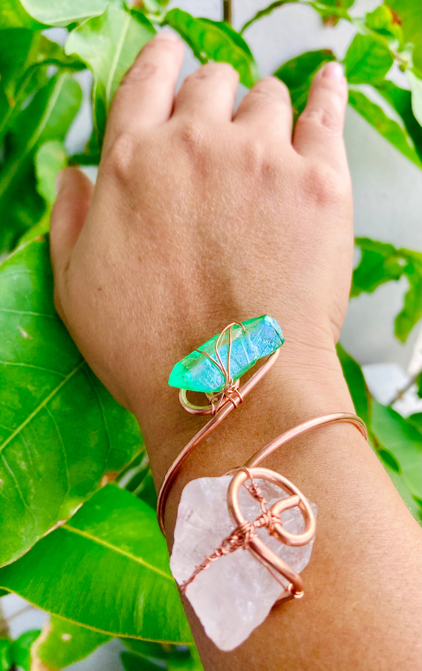 Green Aura Cuff