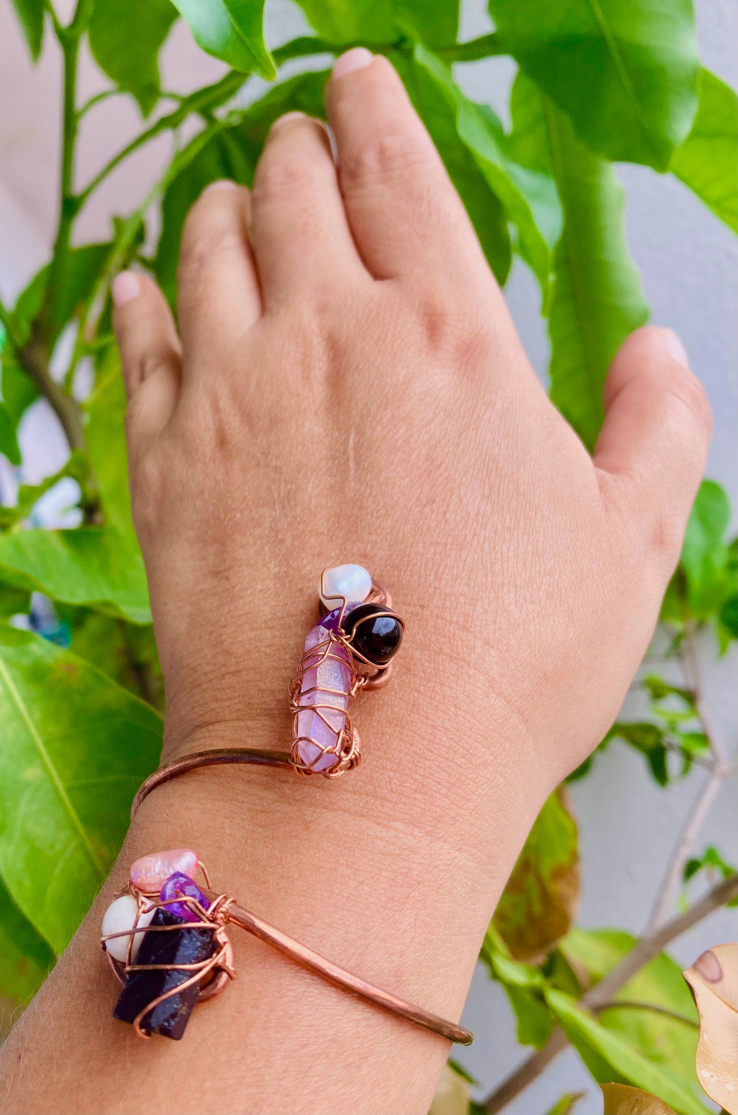 Tourmaline Angel Aura Cuff