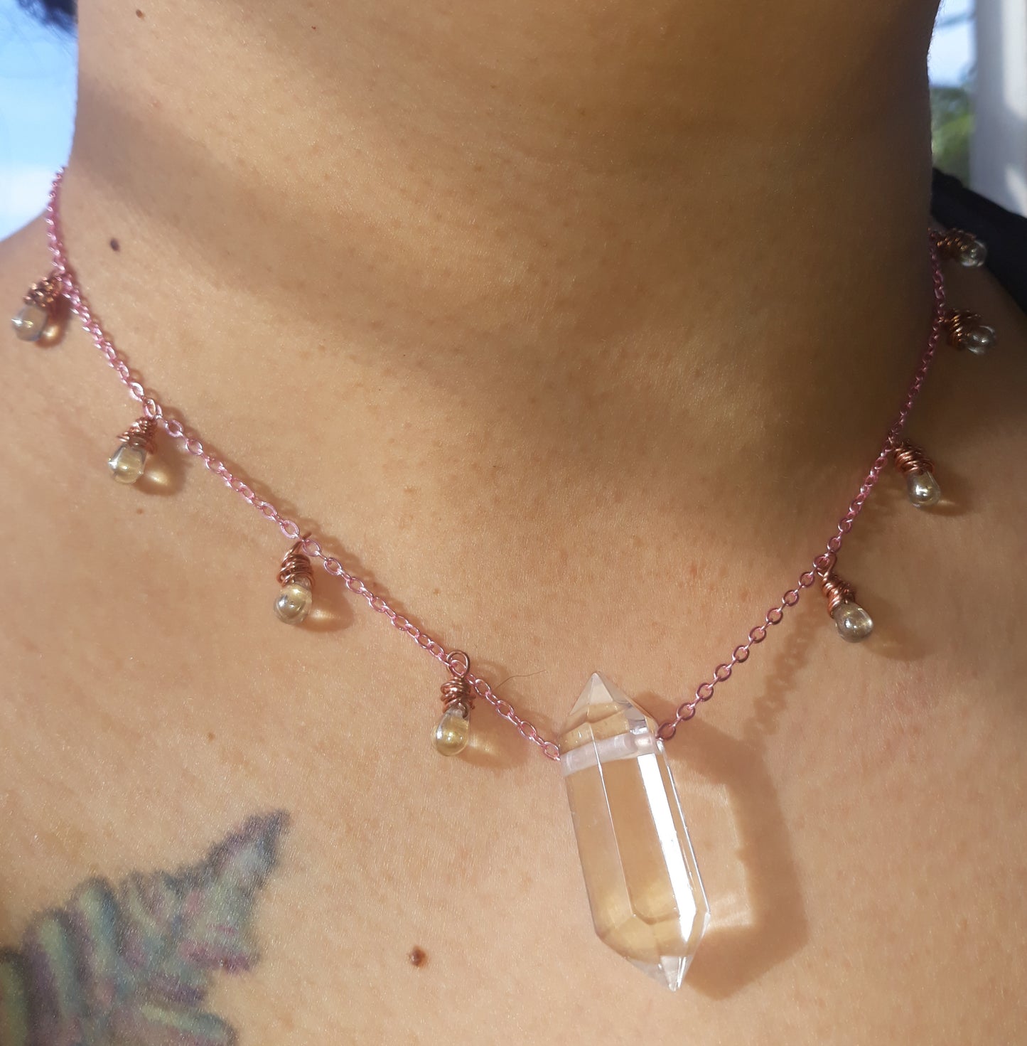 Terminated Quartz Necklace