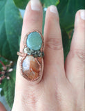 Carnelian / Aventurine Size 8