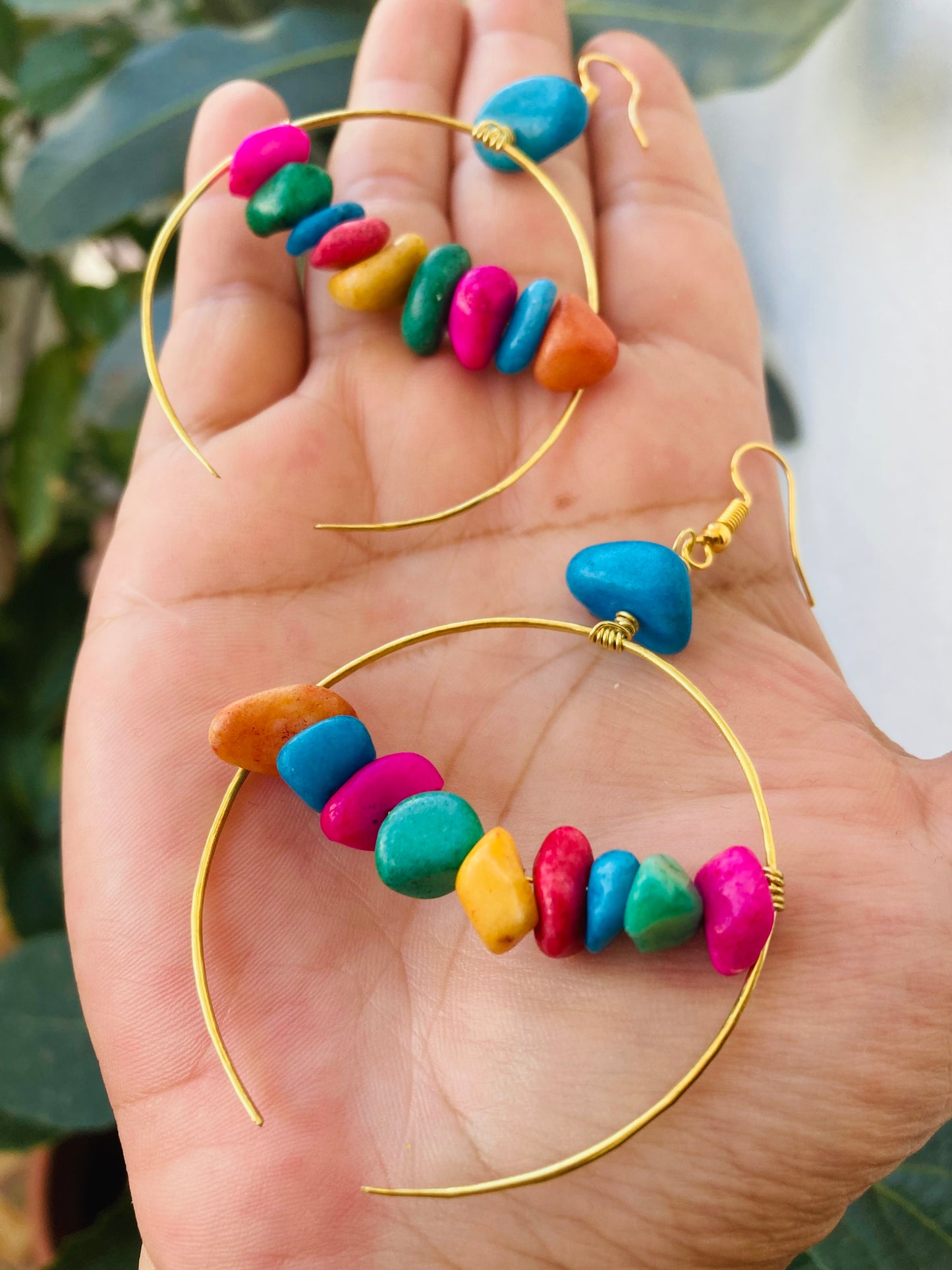 Rainbow Arc Earrings