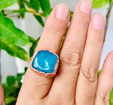 Blue Chalcedony Size 8