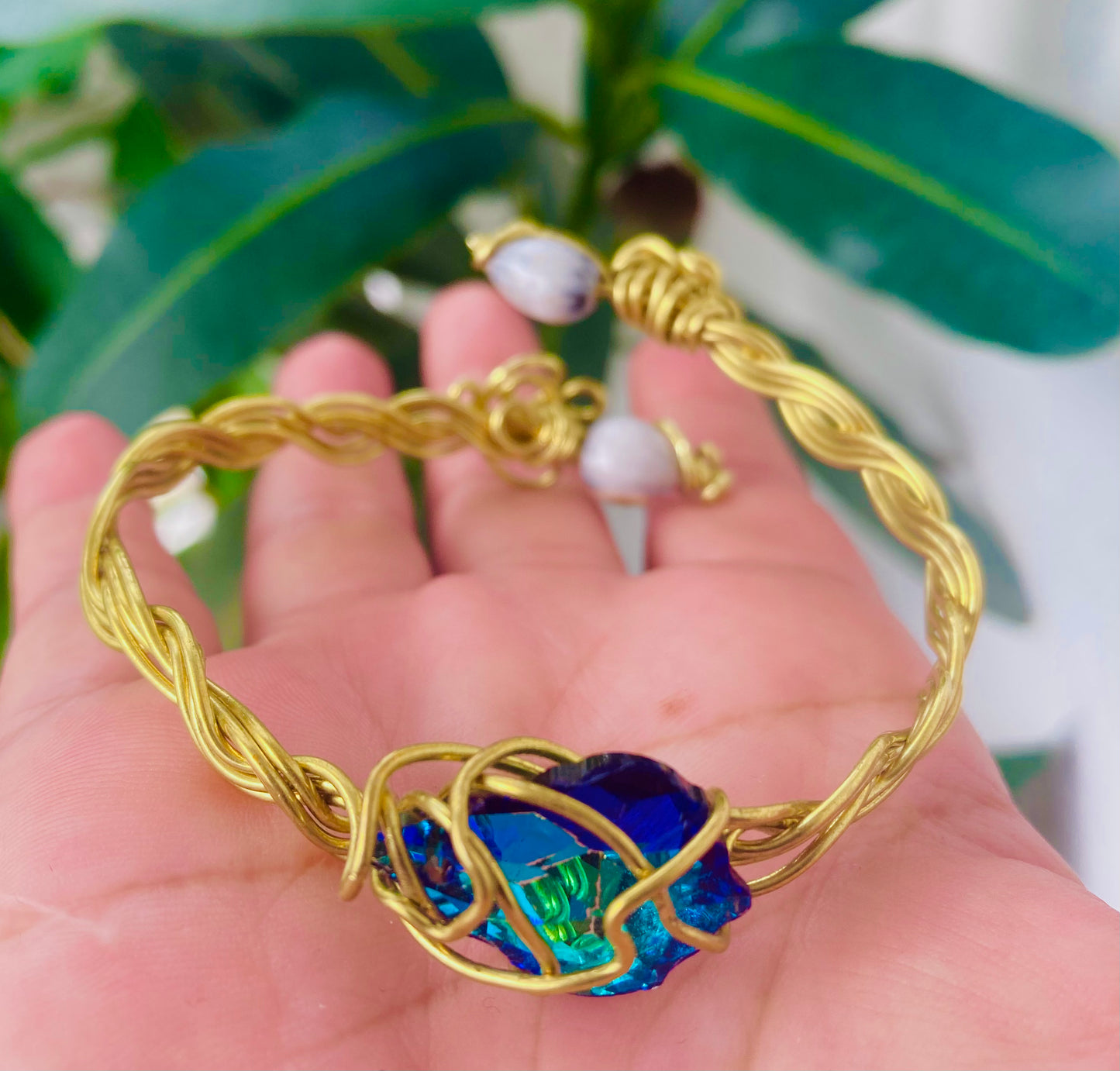 Brass Portal Bracelet