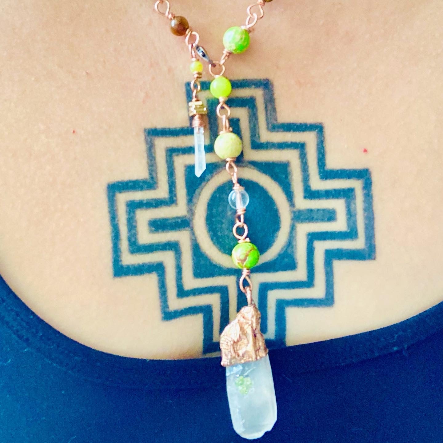 Lemurian Lariat Necklace