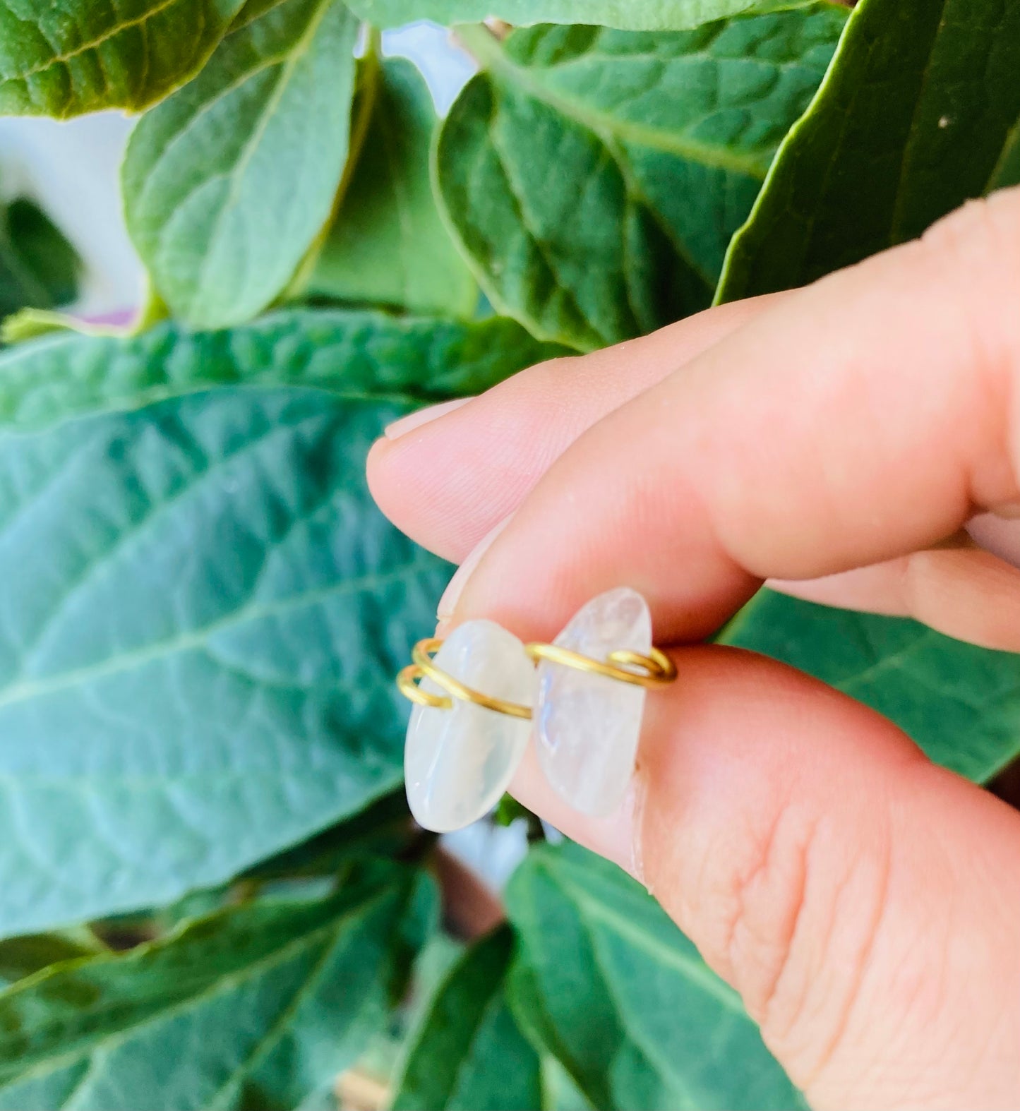 Labradorite / Moonstone Brass Combo