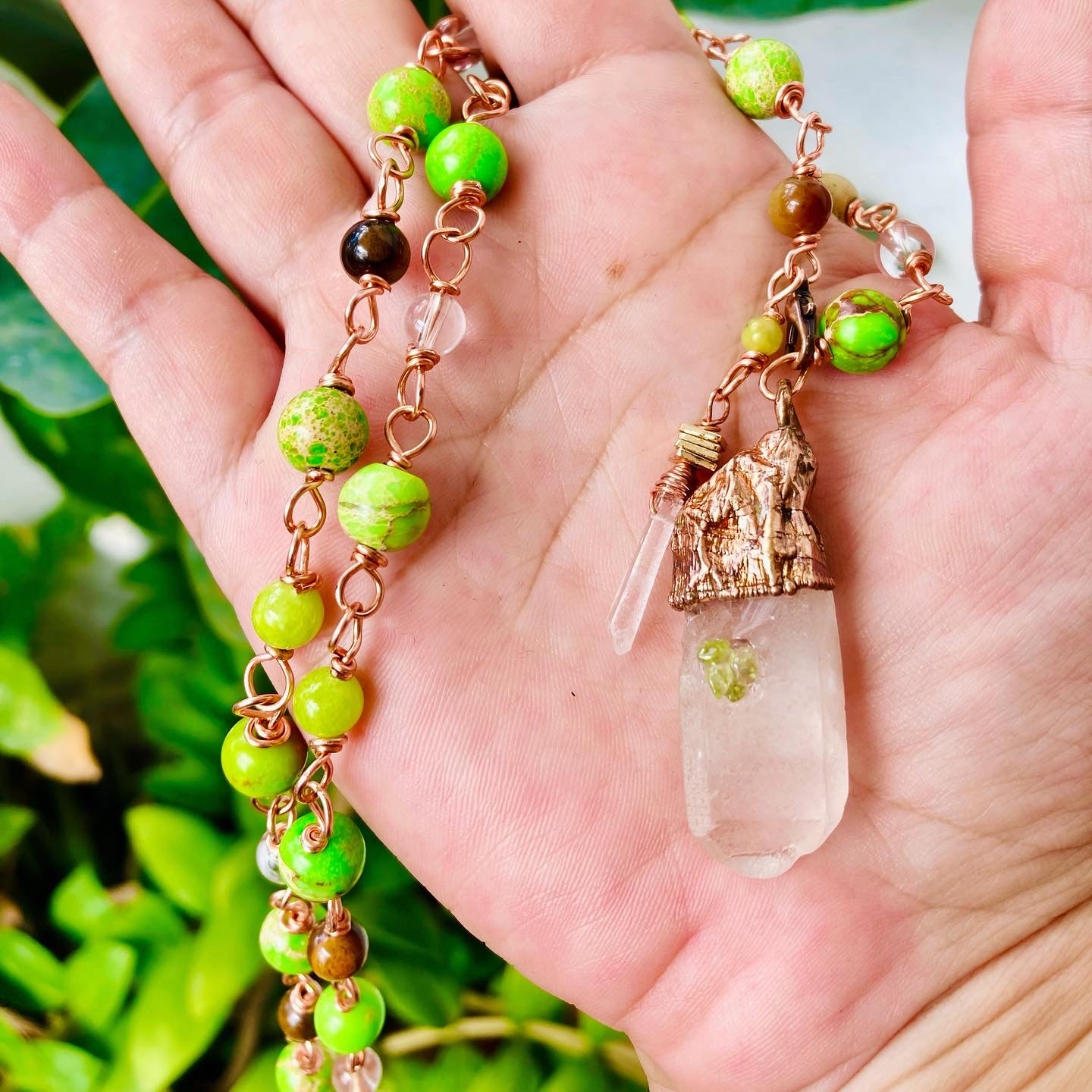 Lemurian Lariat Necklace