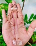Rose Quartz / Pearl Arcs