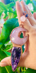 Cosmic Rose Charoite Key