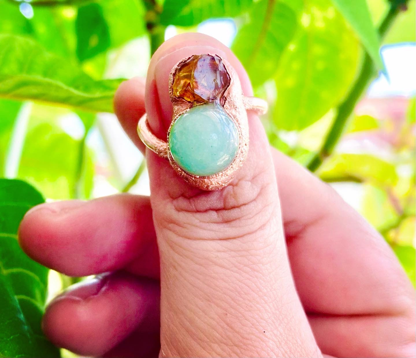 Ethiopian Opal Jade Size 6