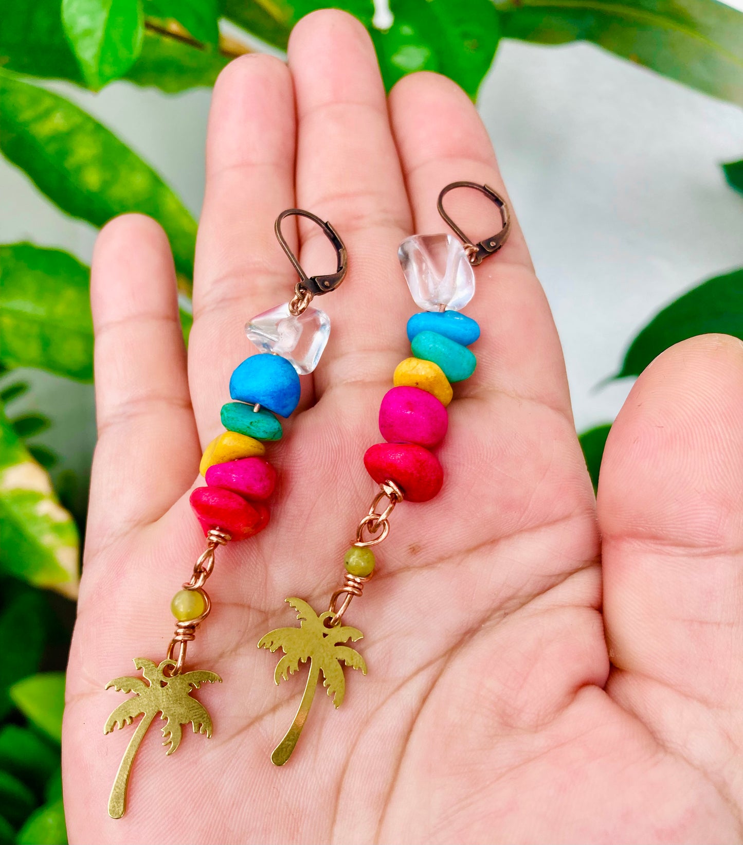 Tropical Chakra Earrings