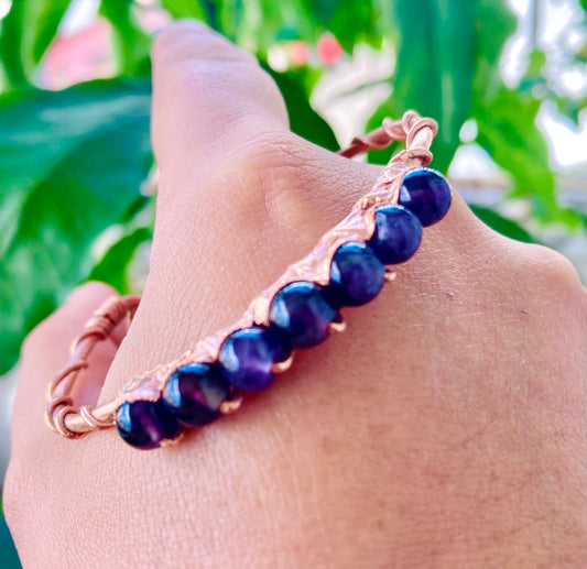 Amethyst Coronet Cuff