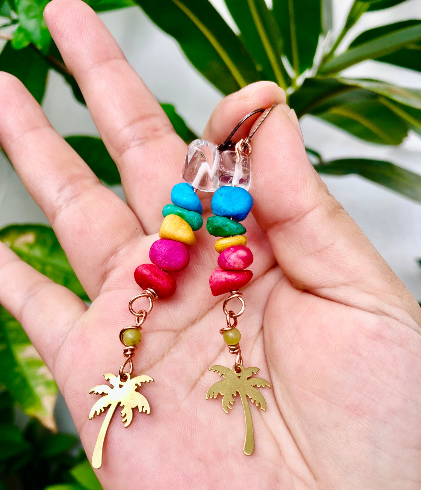 Tropical Chakra Earrings