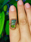 Green, Blue Tourmaline Size 7
