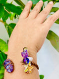 Mini Mystic Amethyst Cuff